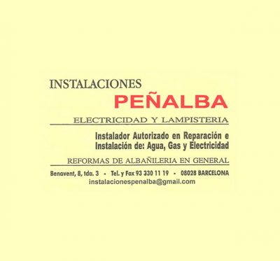 Instal·lacions Peñalba