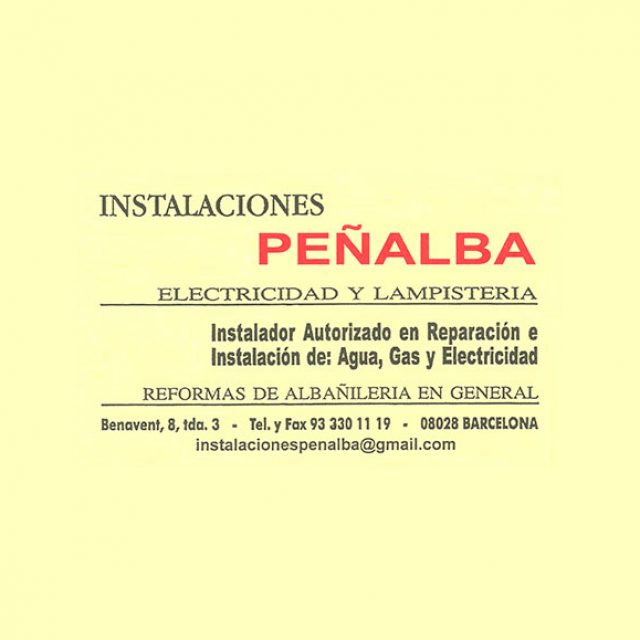 Instalaciones Peñalba
