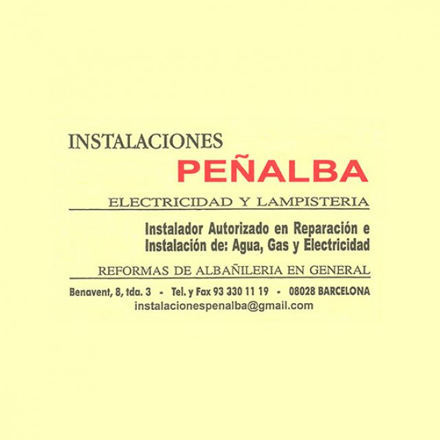 Instal·lacions Peñalba