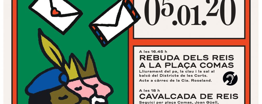 El 5 de enero los Reyes Magos cabalgan las calles de Sants-Les Corts.