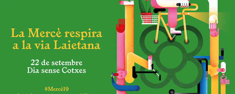 ‘La Mercè respira’ jornada a favor de la mobilitat sostenible.