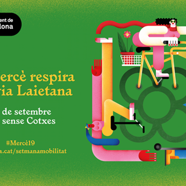 ‘La Mercè respira’ jornada a favor de la mobilitat sostenible.